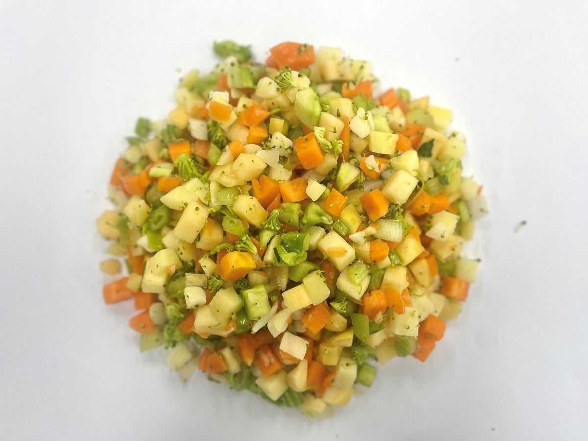 Potato, Broccoli, Carrot, Celery, Swede